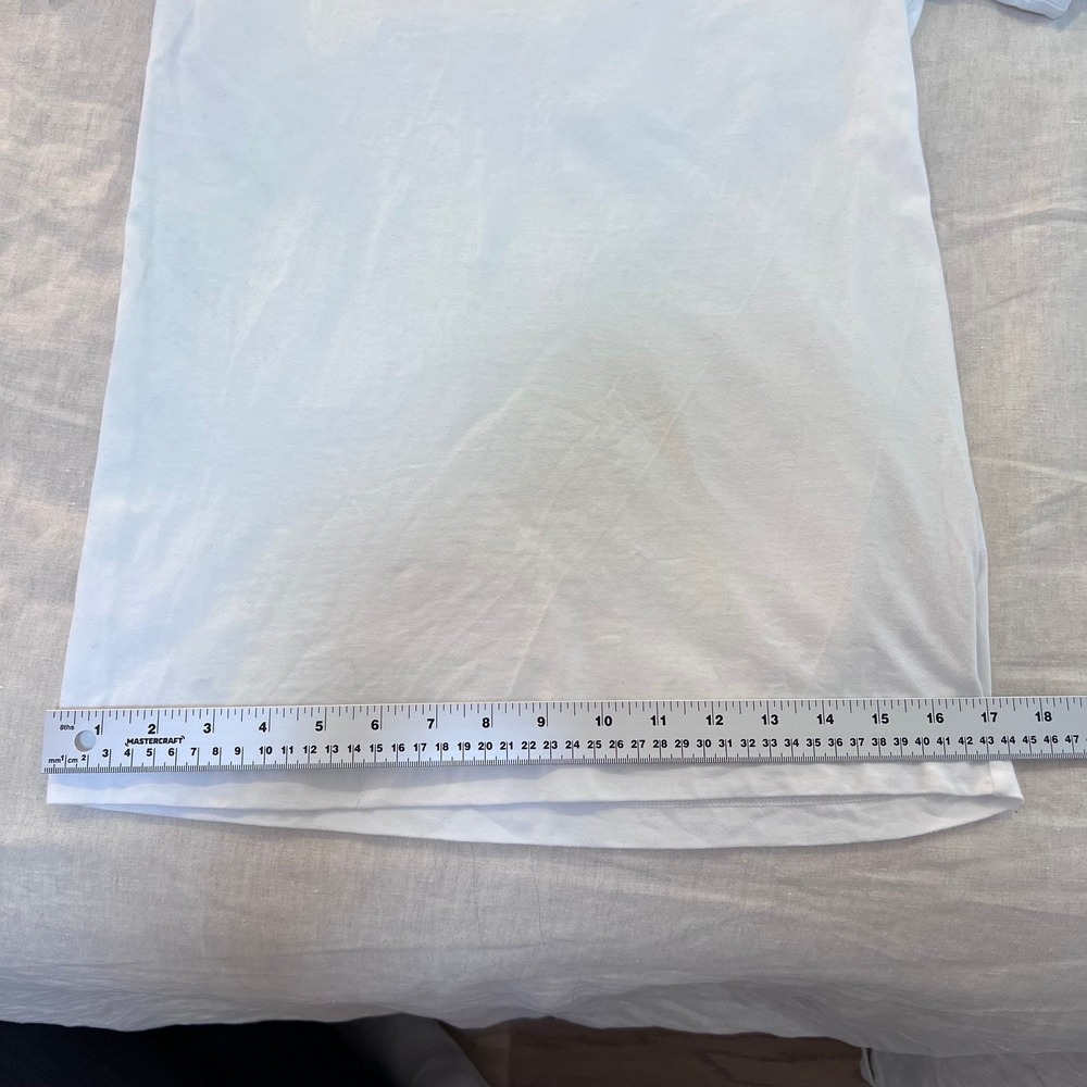 Province of Canada Men's XS Organic Cotton Short Sleeve T-Shirt White - Picture 4 of 12